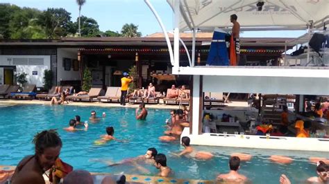 Ark Bar Pool Party Koh Samoi Thailand Youtube