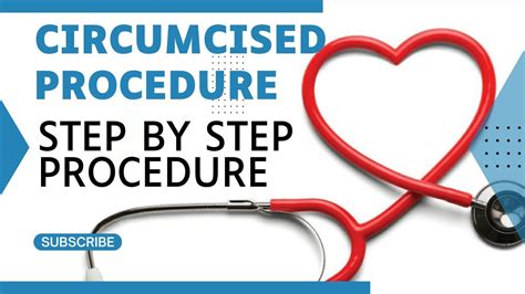 Circumcision Procedure Step By Step Procedure Youtube
