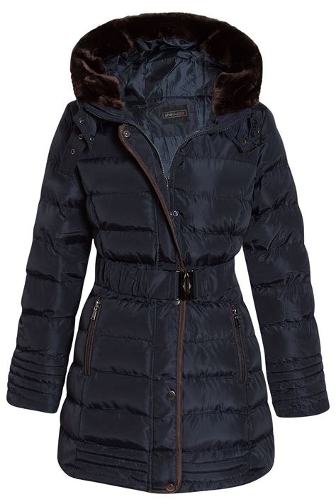 Womens Black Padded Winter Coats Tradingbasis