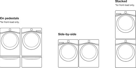 Nothing standard about that now, is there? Washer and Dryer Measuring Guide | Whirlpool - Everyday, Care