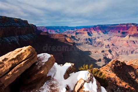 Amazing Landscape In Grand Canyon National Parkarizonausa Stock Image