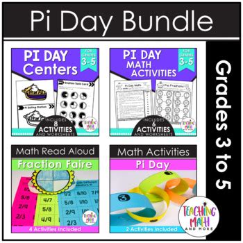 Free printable from tpt books for every level to celebrate pi day free printable pi day problems pi day games and activities pie plate activity pi day infographic click here to see the. Pi Day Activities Bundle by Kelly McCown | Teachers Pay Teachers