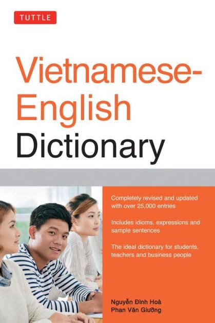 Tuttle Vietnamese English Dictionary Completely Revised And Updated Second Edition By Nguyen