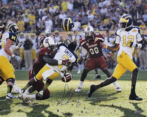 Jadeveon clowney is an american football defensive end who is a free agent. Jadeveon Clowney Autographed South Carolina 'The Hit ...