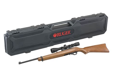 Ammo Bros Ruger 1022 Carbine Hardwood With Viridian Scope