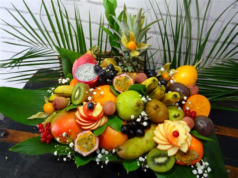 Bouquet De Fruits Grande Corbeille De Fruits Naissance
