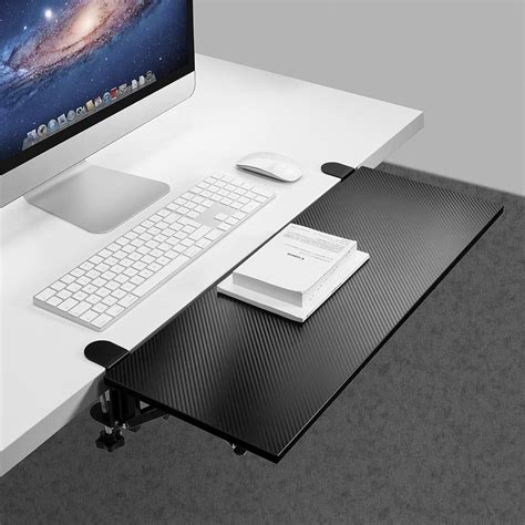 Amazon.com : Vaydeer Ergonomics Desk Extender Tray Clamp on Keyboard