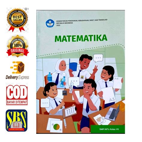 Buku Matematika Untuk Smpmts Kelas 7 Kurikulum Merdeka Non Lisensi Lazada Indonesia