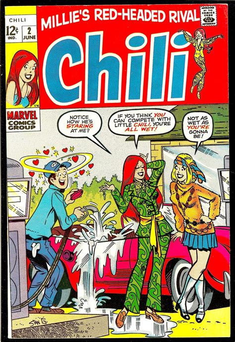 Chili 2 June 1969 Stan Goldberg C A Romance Comics Comic Books Art