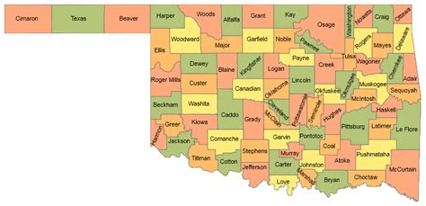 Oklahoma School District Map San Antonio Map