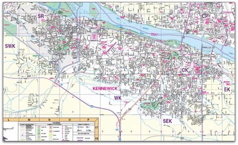 Kennewick Washington Map