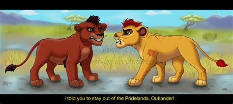 Lion Guard Kovu And Kion By Velvet Loz On Deviantart