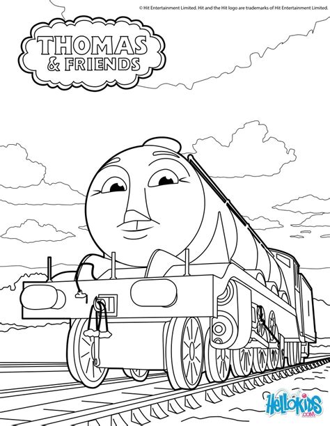 Gordon - thomas & friends coloring pages - Hellokids.com
