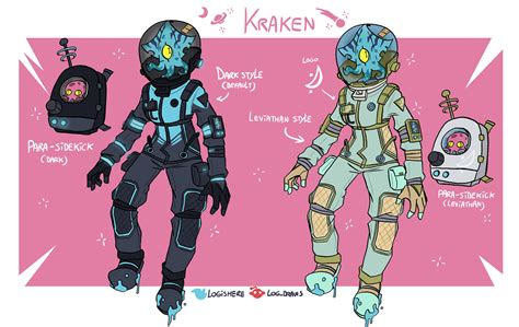 Concept Kraken My Concept For A Female Counterpart To Leviathan She