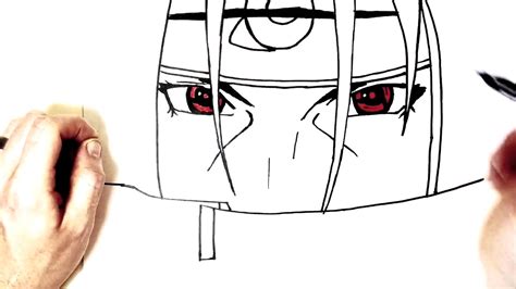 How To Draw Itachi Step By Step Naruto Youtube