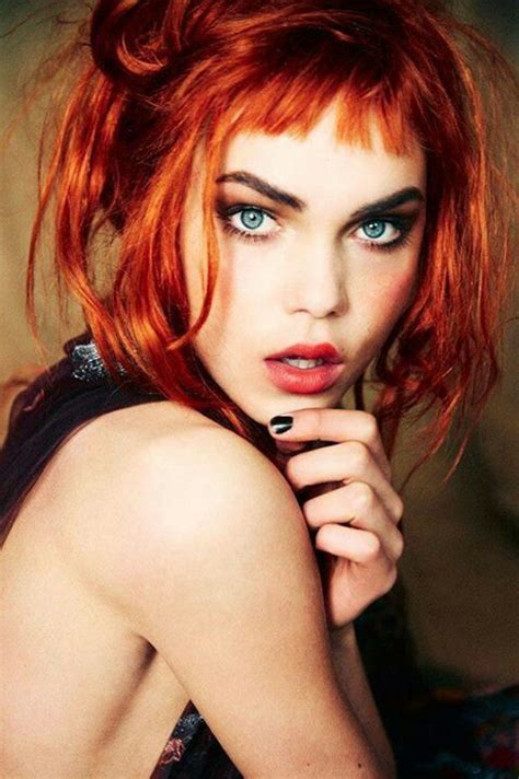Pin By The Melancholy Tardigrade On My Ginger Obsession Redhead Beauty Ellen Von Unwerth
