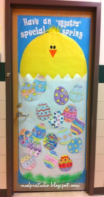 Door Decoration For Preschool School Door Decorations Easter Door