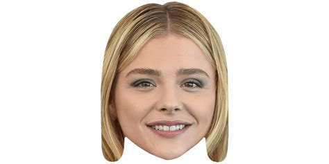 Chloe Grace Moretz Smile Celebrity Mask Celebrity Cutouts