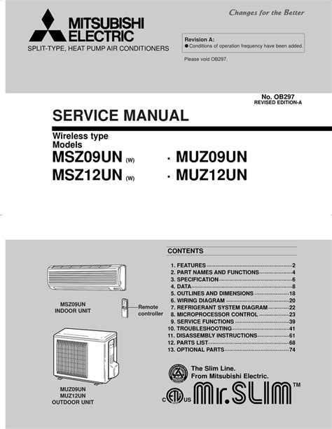 Mitsubishi Split Air Conditioner Wiring Diagram Wiring Diagram And