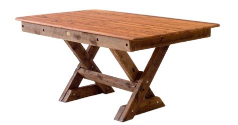 Check spelling or type a new query. Palm Beach Cypress Outdoor Timber Table cross leg ...