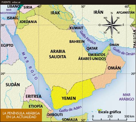 La Península Arábiga En La Actualidad