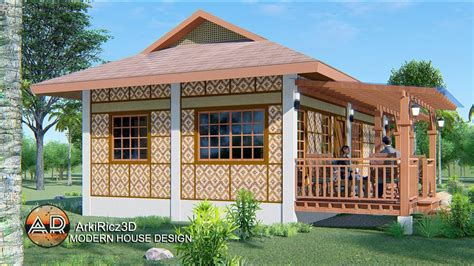 Bahay Kubo Inspired Modern Design Amakan Ideas 3 Bedrooms 600x9