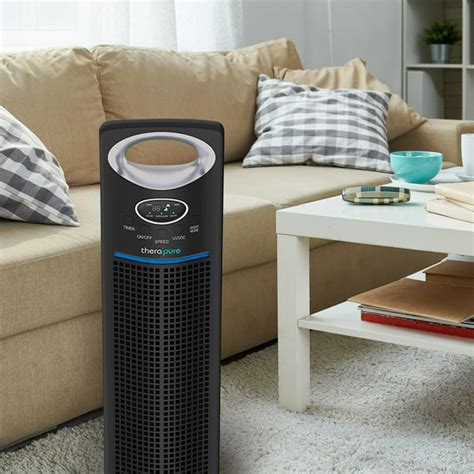 Therapure Tower Air Purifier With Uv Light Reviews Shelly Lighting