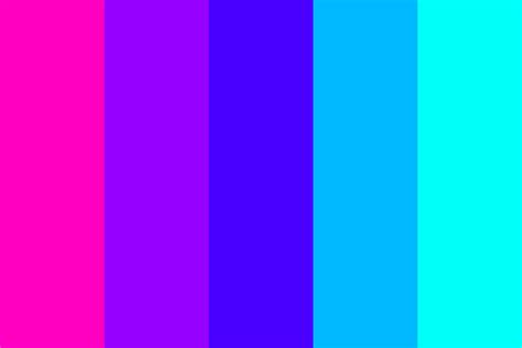 Vaporwave Neon Purple Color Palette