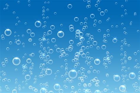 Bubbles In Water Background Custom Designed Graphics Creative Market