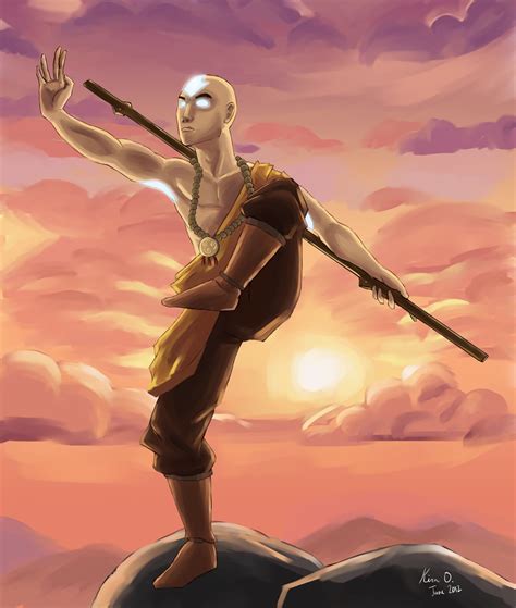 Avatar Aang By Kiraoka On Deviantart