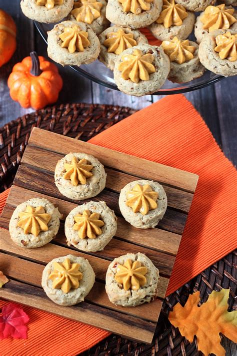 Pumpkin Pie Thumbprint Cookies Mind Over Batter