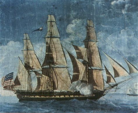 The Naval War Of 1812 Flight Of The Uss Constitution Us Capitol