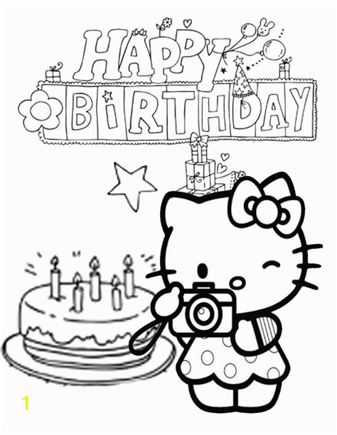 Polish your personal project or design with these hello sunshine transparent png images, make it even more personalized and more attractive. Hello Kitty Birthday Coloring Pages Free to Print ...
