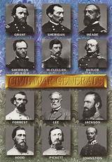 Civil War Generals South Photos