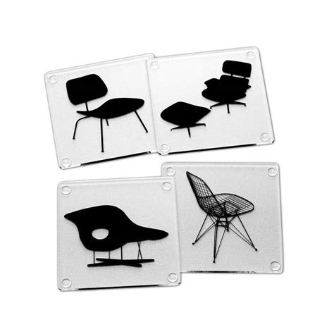 In creative partnership with her spouse charles eames and the eames office, she was responsible for groundbreaking contributions in the fields of architecture, graphic design. MoMA EAMES CHAIR Coasters: Design Quest