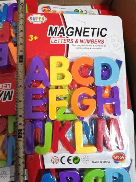 Magnetic Alphabet Number Fridge Magnet Numbers New Pgmall
