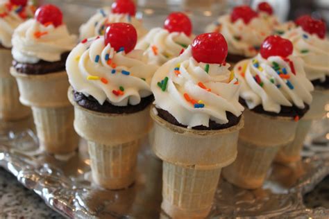 Just A Babe Party Ice Cream Cone Cupcakes Fun Easy Summer Treat