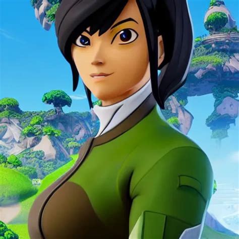 Toph Beifong In Fortnite Character Render Full Body Stable