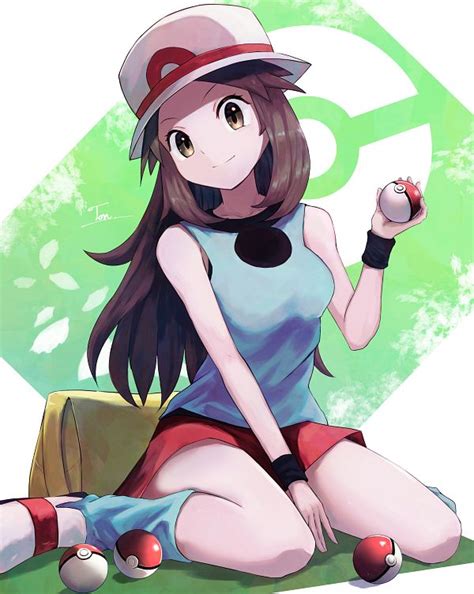 Leaf Pokémon Pokémon Red And Green Image By Pixiv Id 28090097