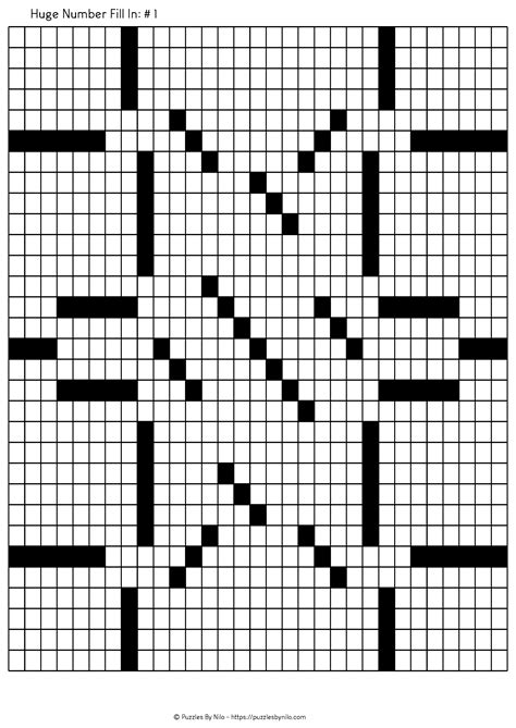 The fill in number puzzles games with numbers provided on alfunstuff.com are printable and playable online. Huge Number Fill In Puzzle - Complete Pack - PRINTABLE ...
