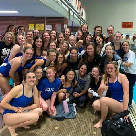 Darien High School Swim And Dive Team Celebrates An Undefeated Season