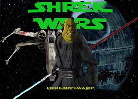 Day 2 Of Making Shitty Shrek Wars Movie Covers On Photoshop Part1 The