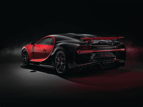 2018 Red Bugatti Chiron Sport Rear View Hd Cars 4k
