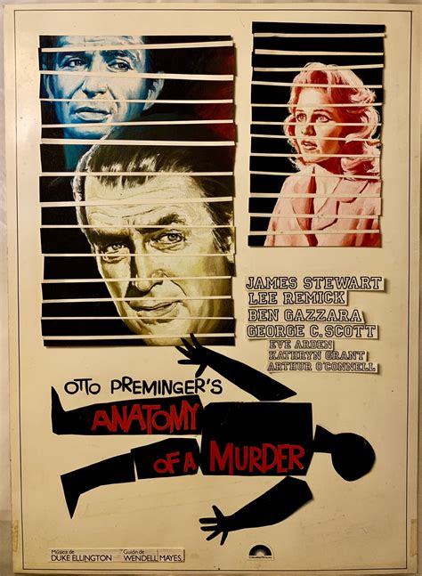 Anatomy Of A Murder Anatomy Of A Murder Poster Ciudaddelmaizslpgobmx
