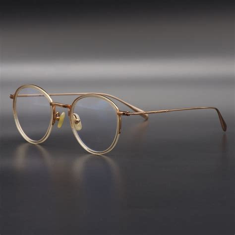 Ultralight Titanium Optical Prescription Glasses Men Vintage Round Glasses Frame Male Myopia