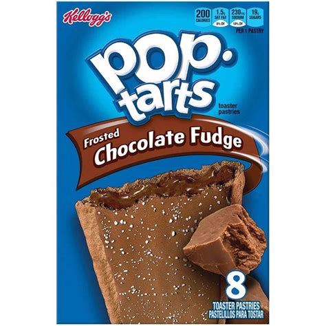 kellogg s pop tarts frosted chocolate fudge toaster pastries 8 ct grocery