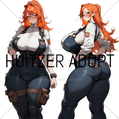 Adopt Thick Overalls Girl 003 Closed By Huitzer On Deviantart
