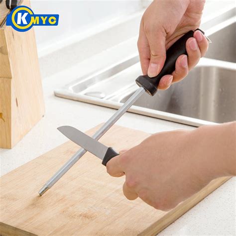 kmyc1pc professional stainless steel knife sharpener kitchen knife sharpening rod sharpeners for