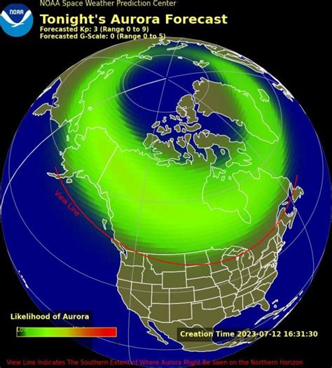 Northern Lights Update Some Us States Could See Aurora Borealis This