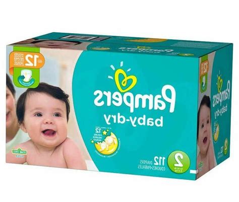 Pampers Baby Dry Diapers Size 2 112